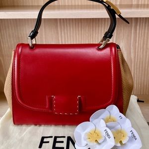 Fendi Top Handle Bag Color Block